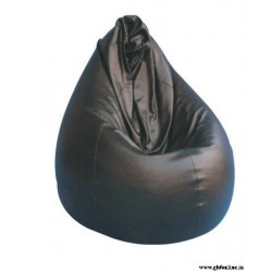 Black Comfortable XXL Sized Bean Bag ghfonline.in