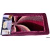 Regular pink floor mat