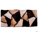 Abstract Design Brown Malaidori Runner Mats