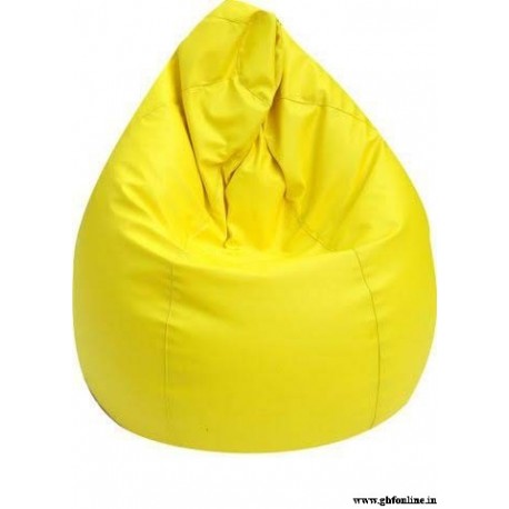 Yellow Comfortable Branded XXL Sized Bean Bag