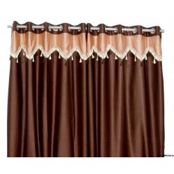 Crush Material Curtains