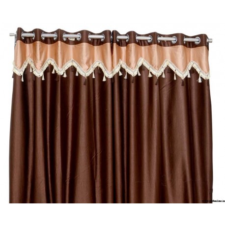 Crush Material Curtains