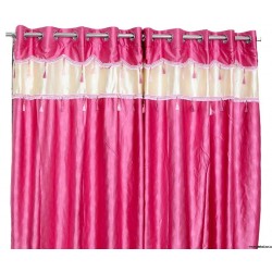 Crush Material Curtains